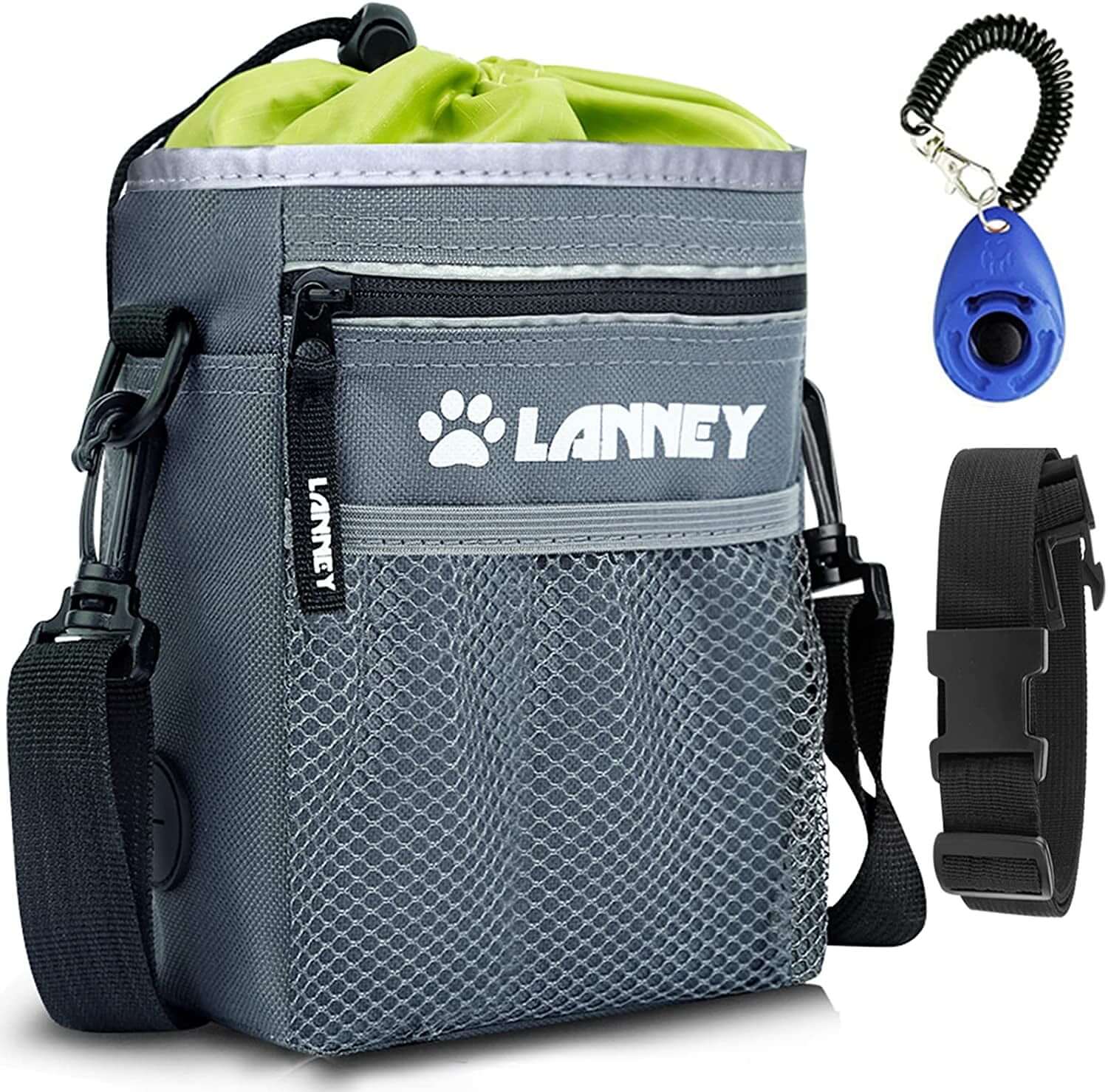 Dog Treat Pouch - 3 Ways to Wear Dog Treat Bag