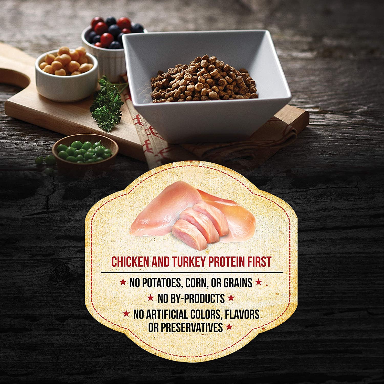 Market Fresh Chicken &amp; Turkey Meal Formula Grain-Free Dry Cat Food 10Lb