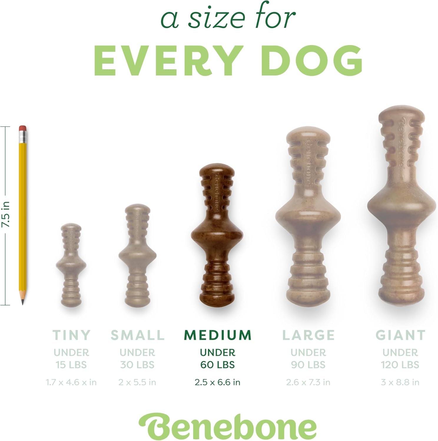 Zaggler Rolling Dog Chew Toy for Aggressive Chewers
