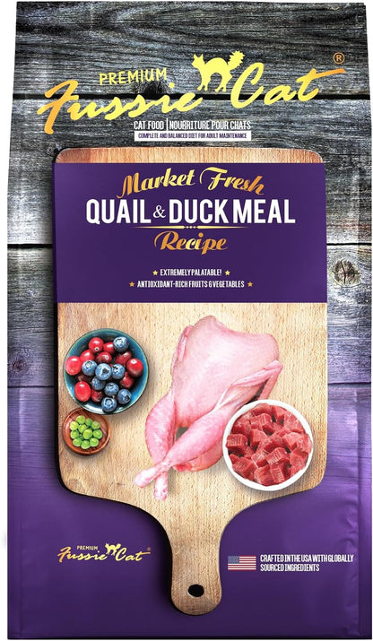 Market Fresh Quail &amp; Duck Meal Formula Grain-Free Dry Cat Food 4Lb