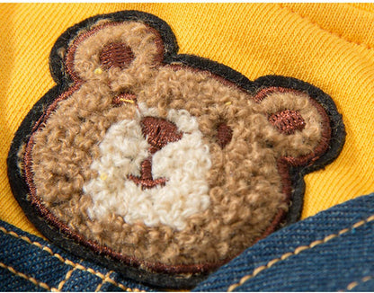 Dog Costume Clothes, Cute Denim Overalls for Small &amp; Medium Pets, Boy &amp; Girl Dogs Coats Jeans T-Shirts Sweatshirts
