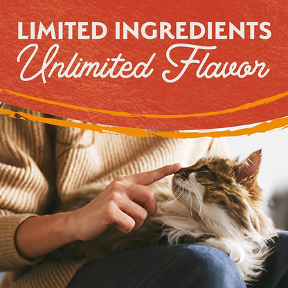 Limited Ingredient Adult Grain-Free Dry Cat Food, Reserve Duck &amp; Green Pea Recipe, 10 Pound (Pack of 1)