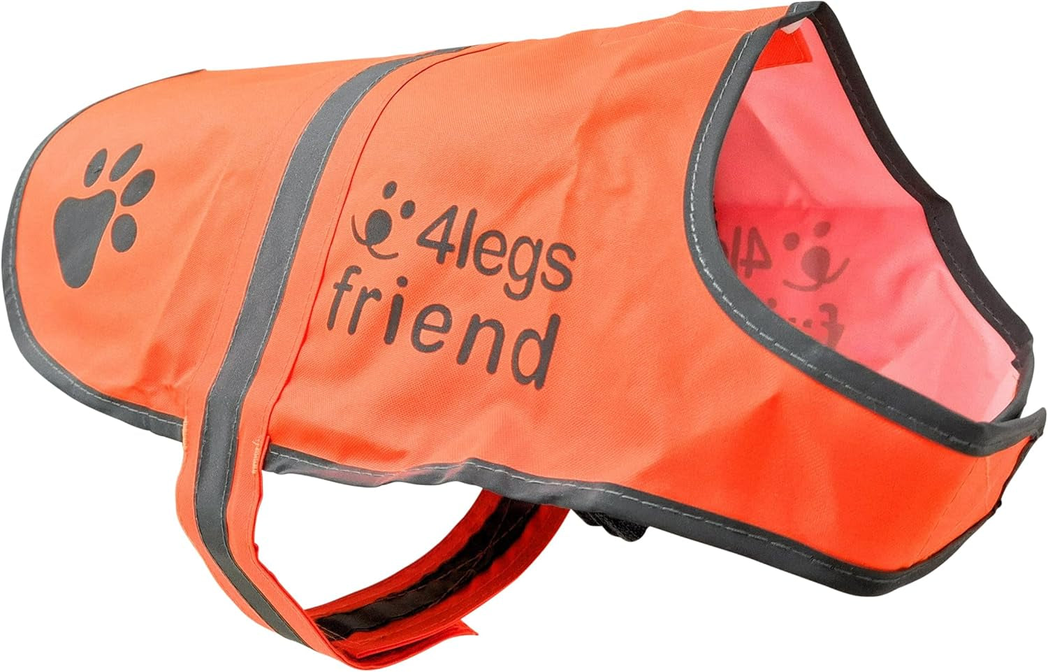 Reflective Dog Vest. Hi-Visibility, Oxford 300D Waterproof Blaze Orange Dog Vest Helps Protect Your Best Friend. Safeguard Your PUP from Motorists &amp; Hunting Accidents, on or off Leash