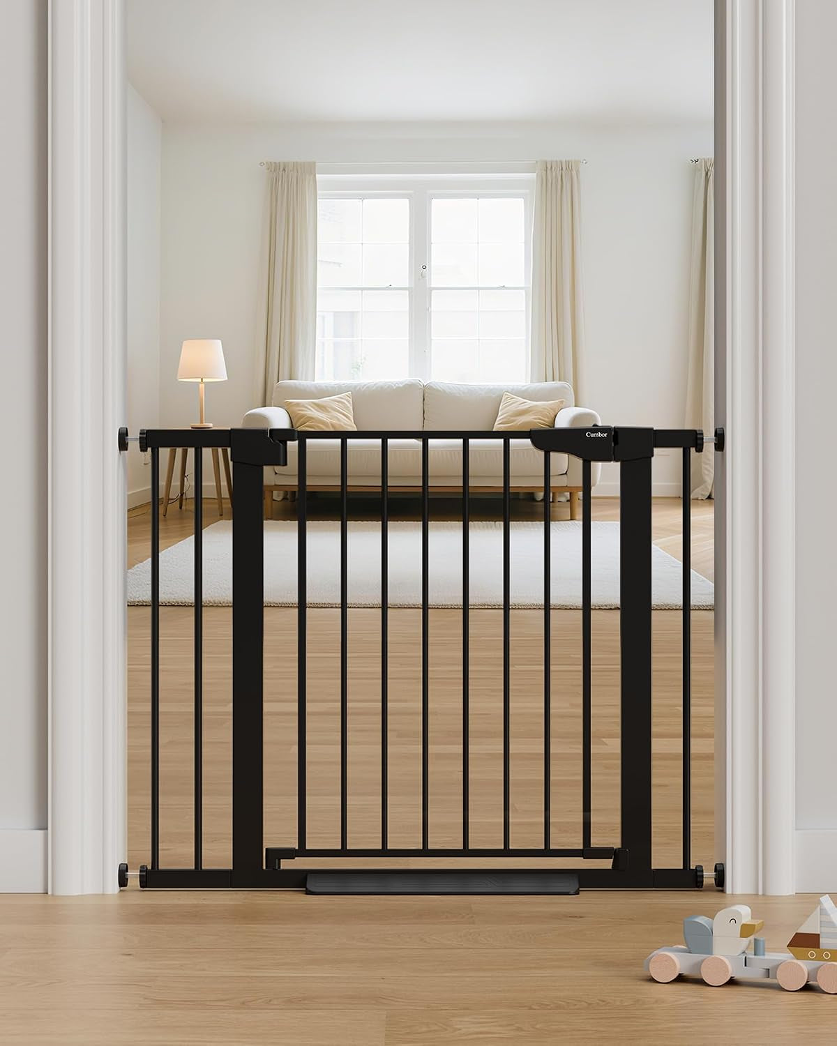 29.7-40.6" Baby Gate for Stairs, Mom&