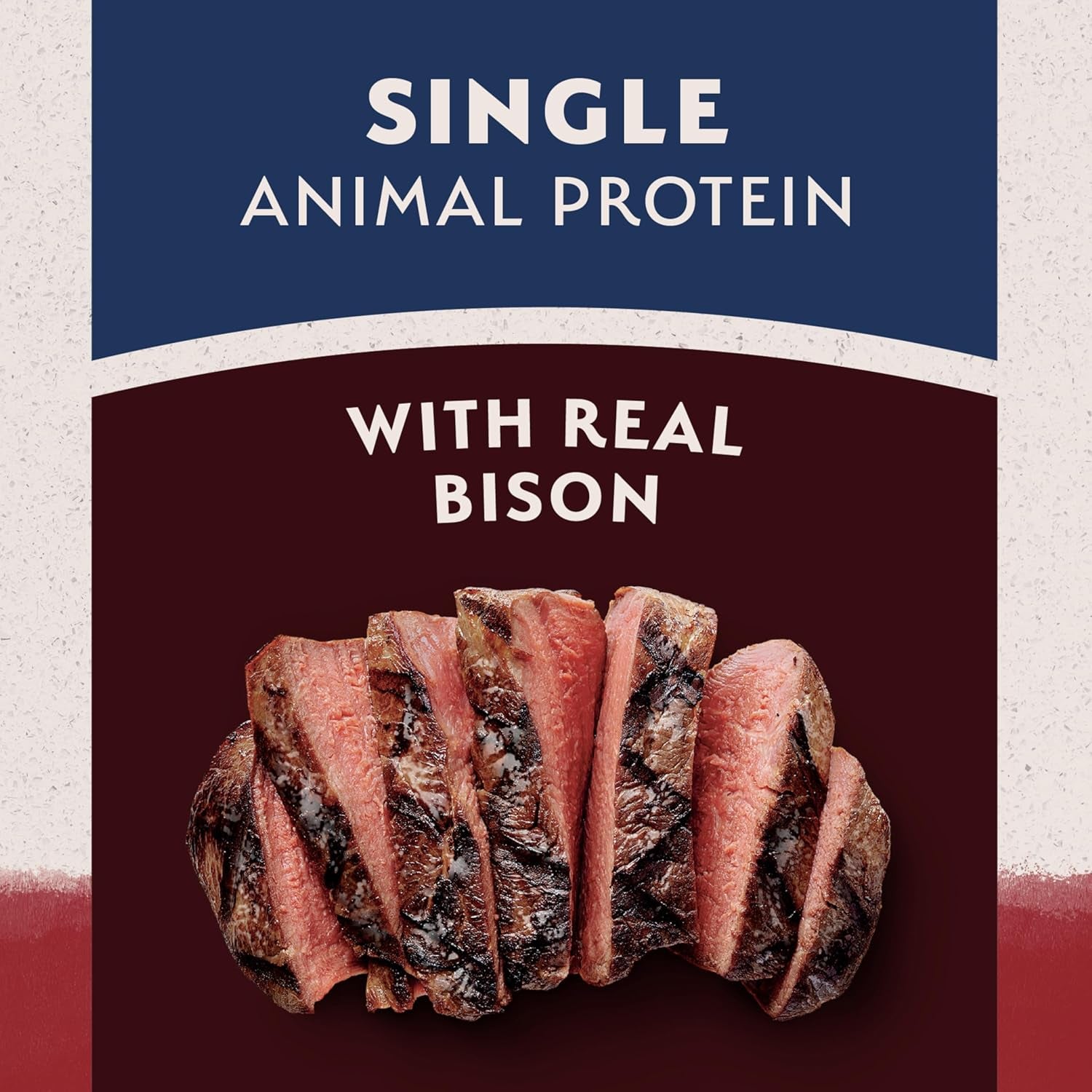 Limited Ingredient Adult Grain-Free Dry Dog Food, Reserve Sweet Potato &amp; Bison Recipe, 4 Pound (Pack of 1)