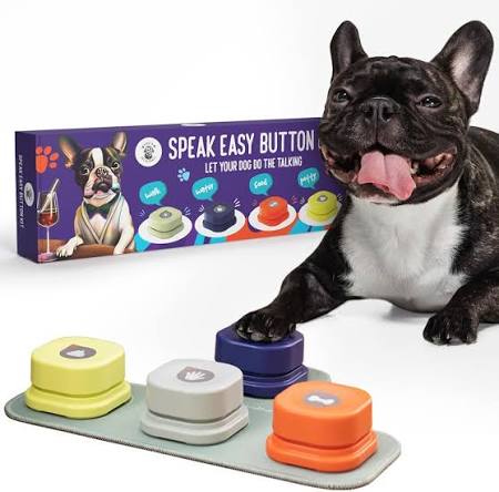 Dog talking buttons